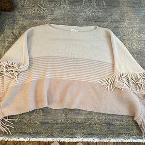Sweater Poncho- one size. Perfect for the fall